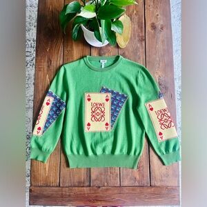 Loewe Playing Card Sweater